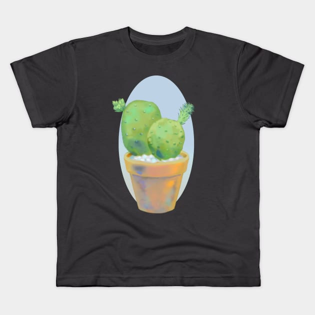 cactus Kids T-Shirt by Nissaclily